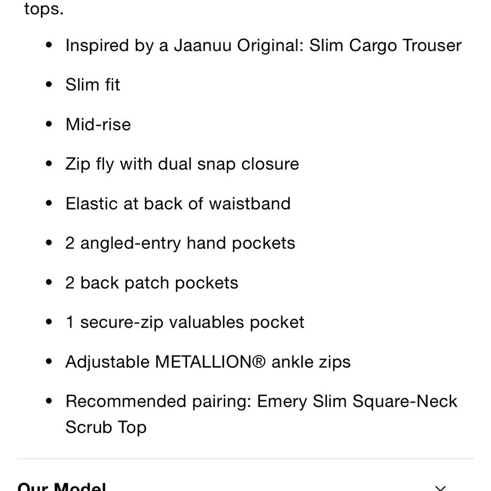 Jaanuu Women’s Scrub Set-Green - Picture 9 of 9